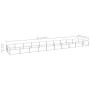 Silberner Zwinger 20 m² Stahl von vidaXL, Hundehütten und Zäune - Ref: Foro24-3082126, Preis: 387,94 €, Rabatt: %