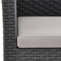 Garden furniture set 4 pieces anthracite gray PP rattan cushions by vidaXL, Garden sets - Ref: Foro24-3067235, Price: 525,08 ...