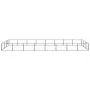 Steel kennel 24 m² black by vidaXL, Dog kennels and fences - Ref: Foro24-3082132, Price: 379,48 €, Discount: %