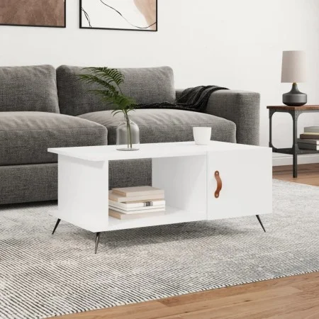 Couchtisch aus weißem Sperrholz, 90 x 50 x 40 cm von vidaXL, Couchtisch - Ref: Foro24-829460, Preis: 60,61 €, Rabatt: %