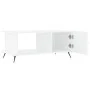 Couchtisch aus weißem Sperrholz, 90 x 50 x 40 cm von vidaXL, Couchtisch - Ref: Foro24-829460, Preis: 60,61 €, Rabatt: %
