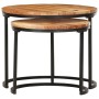 Stackable tables 2 units solid acacia wood by vidaXL, Coffee table - Ref: Foro24-286186, Price: 80,03 €, Discount: %
