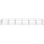 Silberner Zwinger 6 m² aus Stahl von vidaXL, Hundehütten und Zäune - Ref: Foro24-3082104, Preis: 215,83 €, Rabatt: %