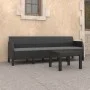 Gartenmöbel-Set 2 Stück anthrazitgraue PP-Rattankissen von vidaXL, Gartensets - Ref: Foro24-3079670, Preis: 398,31 €, Rabatt: %