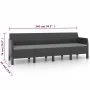 Gartenmöbel-Set 2 Stück anthrazitgraue PP-Rattankissen von vidaXL, Gartensets - Ref: Foro24-3079670, Preis: 398,31 €, Rabatt: %