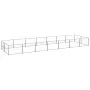 Silberner Zwinger 14 m² Stahl von vidaXL, Hundehütten und Zäune - Ref: Foro24-3082123, Preis: 274,65 €, Rabatt: %