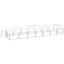 Silberner Zwinger 14 m² Stahl von vidaXL, Hundehütten und Zäune - Ref: Foro24-3082123, Preis: 279,92 €, Rabatt: %