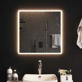 Espejo de baño con LED 60x60 cm