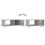 Mesa de centro madera contrachapada gris hormigón 90x50x40 cm de vidaXL, Mesas de centro - Ref: Foro24-829464, Precio: 59,17 ...