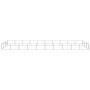 Silberner Zwinger 30 m² Stahl von vidaXL, Hundehütten und Zäune - Ref: Foro24-3082142, Preis: 407,31 €, Rabatt: %