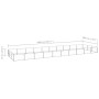Silberner Zwinger 30 m² Stahl von vidaXL, Hundehütten und Zäune - Ref: Foro24-3082142, Preis: 407,31 €, Rabatt: %