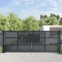Puerta de jardín acero gris antracita 400x175 cm de vidaXL, Puertas de jardín - Ref: Foro24-154573, Precio: 657,71 €, Descuen...