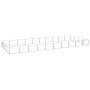 Silberner Zwinger 40 m² Stahl von vidaXL, Hundehütten und Zäune - Ref: Foro24-3082156, Preis: 451,03 €, Rabatt: %