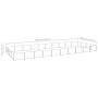 Silberner Zwinger 40 m² Stahl von vidaXL, Hundehütten und Zäune - Ref: Foro24-3082156, Preis: 451,03 €, Rabatt: %