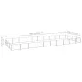 Silberner Zwinger 40 m² Stahl von vidaXL, Hundehütten und Zäune - Ref: Foro24-3082156, Preis: 445,64 €, Rabatt: %