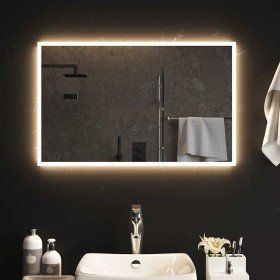 Espejo de baño con LED 80x50 cm