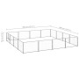 Silberner Zwinger 16 m² aus Stahl von vidaXL, Hundehütten und Zäune - Ref: Foro24-3082150, Preis: 261,72 €, Rabatt: %