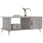 Sonoma gray plywood coffee table 90x50x40 cm by vidaXL, Coffee table - Ref: Foro24-829466, Price: 44,73 €, Discount: %