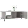 Sonoma gray plywood coffee table 90x50x40 cm by vidaXL, Coffee table - Ref: Foro24-829466, Price: 44,73 €, Discount: %