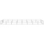 Silberner Zwinger 16 m² aus Stahl von vidaXL, Hundehütten und Zäune - Ref: Foro24-3082124, Preis: 327,60 €, Rabatt: %