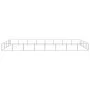 Silberner Zwinger 32 m² Stahl von vidaXL, Hundehütten und Zäune - Ref: Foro24-3082154, Preis: 383,29 €, Rabatt: %