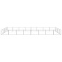 Silver dog kennel 32 m² steel by vidaXL, Dog kennels and fences - Ref: Foro24-3082154, Price: 387,78 €, Discount: %