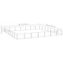 Silberner Zwinger 49 m² Stahl von vidaXL, Hundehütten und Zäune - Ref: Foro24-3082183, Preis: 451,03 €, Rabatt: %