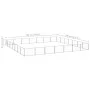 Silver kennel 49 m² steel by vidaXL, Dog kennels and fences - Ref: Foro24-3082183, Price: 445,64 €, Discount: %