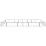 Steel kennel 40 m² black by vidaXL, Dog kennels and fences - Ref: Foro24-3082160, Price: 440,26 €, Discount: %