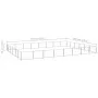 Silberner Zwinger 48 m² Stahl von vidaXL, Hundehütten und Zäune - Ref: Foro24-3082176, Preis: 445,64 €, Rabatt: %