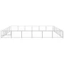 Silberner Zwinger 42 m² Stahl von vidaXL, Hundehütten und Zäune - Ref: Foro24-3082175, Preis: 399,32 €, Rabatt: %