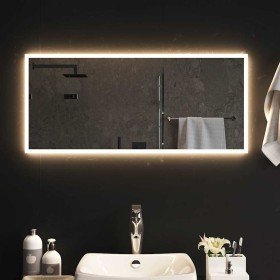 Espejo de baño con LED 90x40 cm