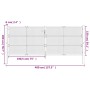 Gartentor aus anthrazitgrauem Stahl 400x150 cm von vidaXL, Gartentore - Ref: Foro24-154574, Preis: 903,79 €, Rabatt: %