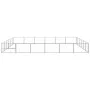Silberner Zwinger 36 m² aus Stahl von vidaXL, Hundehütten und Zäune - Ref: Foro24-3082174, Preis: 383,29 €, Rabatt: %