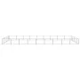 Silver kennel 36 m² steel by vidaXL, Dog kennels and fences - Ref: Foro24-3082155, Price: 404,18 €, Discount: %