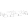 Silver kennel 36 m² steel by vidaXL, Dog kennels and fences - Ref: Foro24-3082155, Price: 404,18 €, Discount: %
