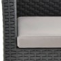 Garden furniture set 3 pieces anthracite gray PP rattan cushions by vidaXL, Garden sets - Ref: Foro24-3079675, Price: 564,02 ...
