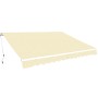 Manually operated folding awning 400 cm cream by vidaXL, Awnings - Ref: Foro24-275572, Price: 464,57 €, Discount: %
