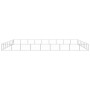 Silberner Zwinger 63 m² Stahl von vidaXL, Hundehütten und Zäune - Ref: Foro24-3082185, Preis: 513,66 €, Rabatt: %