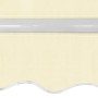 Manually operated folding awning 400 cm cream by vidaXL, Awnings - Ref: Foro24-275572, Price: 464,57 €, Discount: %