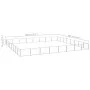 Perrera plateada 64 m² acero de vidaXL, Casetas y cercados para perros - Ref: Foro24-3082190, Precio: 507,97 €, Descuento: %