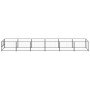 Perrera acero 6 m² negra de vidaXL, Casetas y cercados para perros - Ref: Foro24-3082096, Precio: 253,04 €, Descuento: %