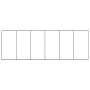 Outdoor steel dog kennel 11.06 m² by vidaXL, Dog kennels and fences - Ref: Foro24-3097941, Price: 1,00 €, Discount: %