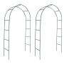 Gartenbögen 2 Einheiten für Kletterpflanzen von vidaXL, Pergolen, Bögen und Gartenspaliere - Ref: Foro24-40776, Preis: 38,80 ...