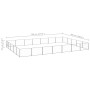 Silberne Hundehütte, 35 m² aus Stahl von vidaXL, Hundehütten und Zäune - Ref: Foro24-3082165, Preis: 391,06 €, Rabatt: %