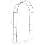 Gartenbögen 2 Einheiten für Kletterpflanzen von vidaXL, Pergolen, Bögen und Gartenspaliere - Ref: Foro24-40776, Preis: 38,80 ...