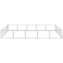 Zwinger aus Silber 25 m² Stahl von vidaXL, Hundehütten und Zäune - Ref: Foro24-3082163, Preis: 321,35 €, Rabatt: %