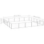 Silver dog kennel 25 m² steel by vidaXL, Dog kennels and fences - Ref: Foro24-3082163, Price: 321,35 €, Discount: %