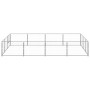 Silberner Zwinger 12 m² aus Stahl von vidaXL, Hundehütten und Zäune - Ref: Foro24-3082136, Preis: 215,83 €, Rabatt: %