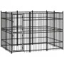 Outdoor steel dog kennel 5.53 m² by vidaXL, Dog kennels and fences - Ref: Foro24-3097957, Price: 518,74 €, Discount: %